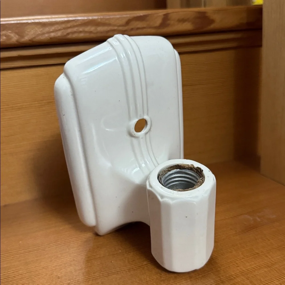 Vintage white Wall Sconce